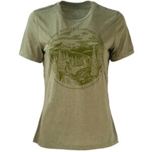 NWOT Transition Skyline Olive Green T-Shirt